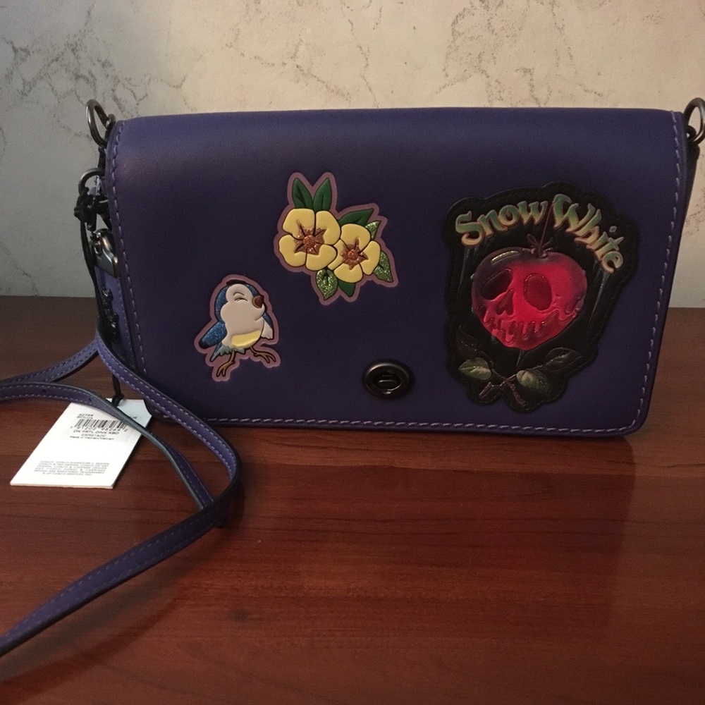 Coach Disney X Dark Fairy Tale Dinky. NWT